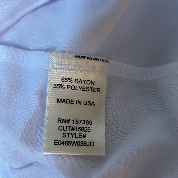 Altar'd State Sz Medium White‎ Eyelet Sleeveless Lined Shirt Top Women's - Picture 6 of 7